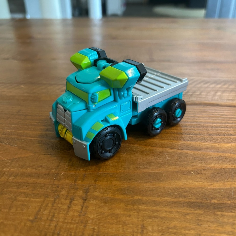 Transformers - Rescue Bots Academy - Hoist Flatbed Truck - Robot Heroes as is